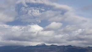 Widok na Eyjafjoell 17 maja