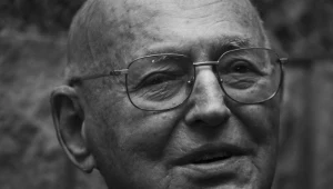 Prozaik, współtwórca polskiej szkoły filmowej, scenarzysta J.S. Stawiński, fot. K. Kowalski