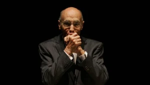 Jose Saramago - zdjęcie z 2008 roku