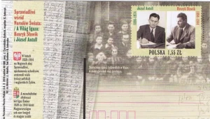 Karta "Sprawiedliwi wśród Narodów Świata: Henryk Sławik i József Antall"