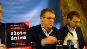 Konferencja prasowa Wydawnictwa Znak przed premierą książki "Złote żniwa", fot. M. Lasyk