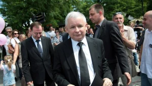 Jarosław Kaczyński, fot. Leszek Szymański