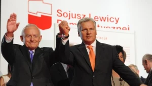 Leszek Miller i Aleksander Kwaśniewski / fot. W. Rozbicki