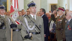 Prezydent Bronisław Komorowski, podczas spotkania z okazji Dnia Weterana. Fot. P. Kula