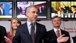 Lider Sojuszu Lewicy Demokratycznej Grzegorz Napieralski, fot. Leszek Szymański