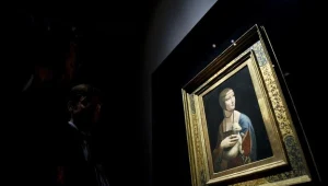 "Dama z gronostajem" w muzeum Bodego