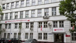 Siedziba SLD przy ulicy Rozbrat w Warszawie, fot. A. Stawiński