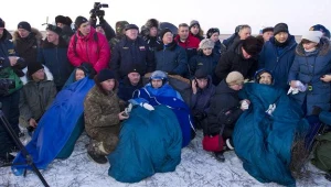 Sojuz bezpiecznie wylądował w Kazachstanie