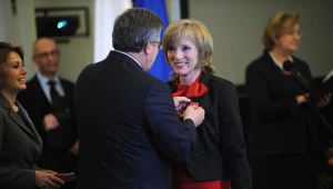 Prezydent pogratulował uhonorowanym uczonym, fot. Jacek Turczyk