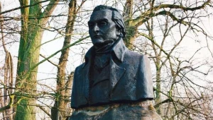 Pomnik Józefa Wybickiego w Manieczkach / fot. W.M. Zieliński