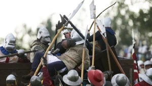 Inscenizacja bitwy pod Grunwaldem, fot. Adam Warżawa