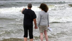 Pochmurna pogoda nad Bałtykiem/fot. S. Kowalczuk