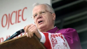 Abp Józef Michalik na Procesji Bożego Ciała w Przemyślu, czerwiec 2012