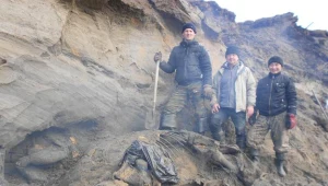 Odnalezione ciało mamuta, fot. ITAR-TASS