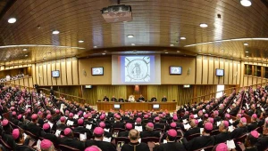 Synod biskupów. W centrum papież Benedykt XVI. Watykan, 8 października 2012