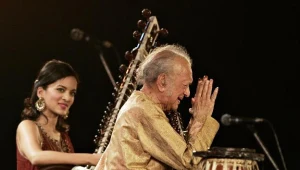 Ravi Shankar ze swoją córką Anoushką