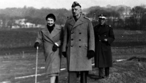 Wielka Brytania, przed 1943 r. Generał Władysław Sikorski z żoną Heleną. Fot. KARTA