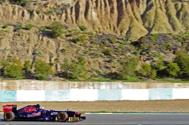 Daniel Ricciardo z Toro Rosso