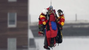 Lindsey Vonn została przetransportowana wprost ze stoku helikopterem do szpitala