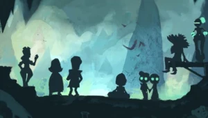 The Cave - motyw graficzny