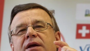 Trener hokejowej reprezentacji Polski Igor Zacharkin 