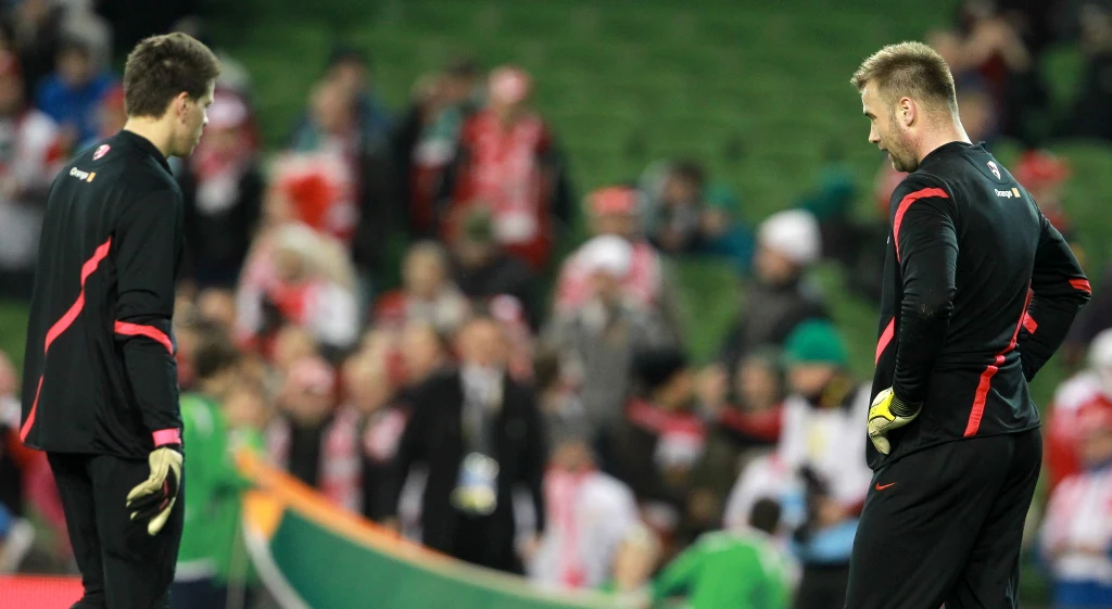 Polscy piłkarze przegrali w towarzyskim meczu w Dublinie z Irlandią 0-2 Polscy piłkarze przegrali w towarzyskim meczu w Dublinie z Irlandią 0-2