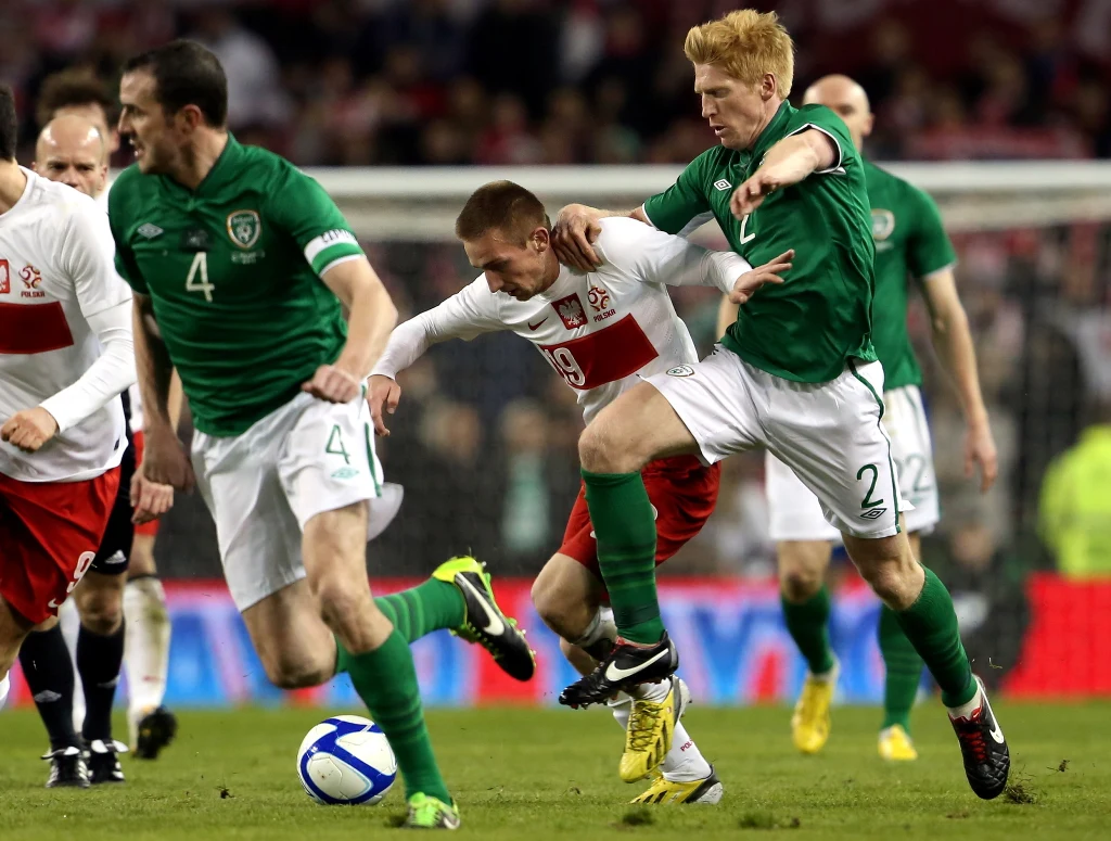 Polscy piłkarze przegrali w towarzyskim meczu w Dublinie z Irlandią 0-2 Polscy piłkarze przegrali w towarzyskim meczu w Dublinie z Irlandią 0-2