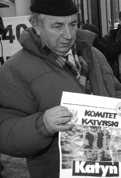 Stefan Melak, przewodniczący Komitetu Katyńskiego, fot. Artur Chmielewski