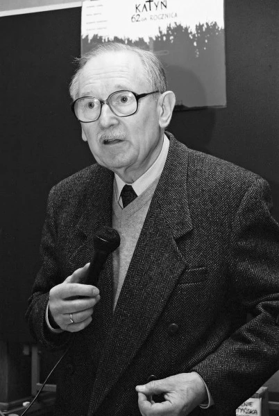 Tadeusz Lutoborski, wieloletni przewodniczący warszawskiej Rodziny Katyńskiej (1995-2001), prezes Polskiej Fundacji Katyńskiej, fot. Leszek Kasprzak