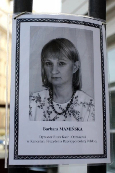 Barbara Mamińska, dyrektor biura kadr i odznaczeń w Kancelarii Prezydenta, fot. Jan Kucharzyk