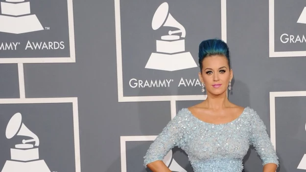 Tak wyglądała Katy Perry podczas rozdania nagród Grammy w roku 2012