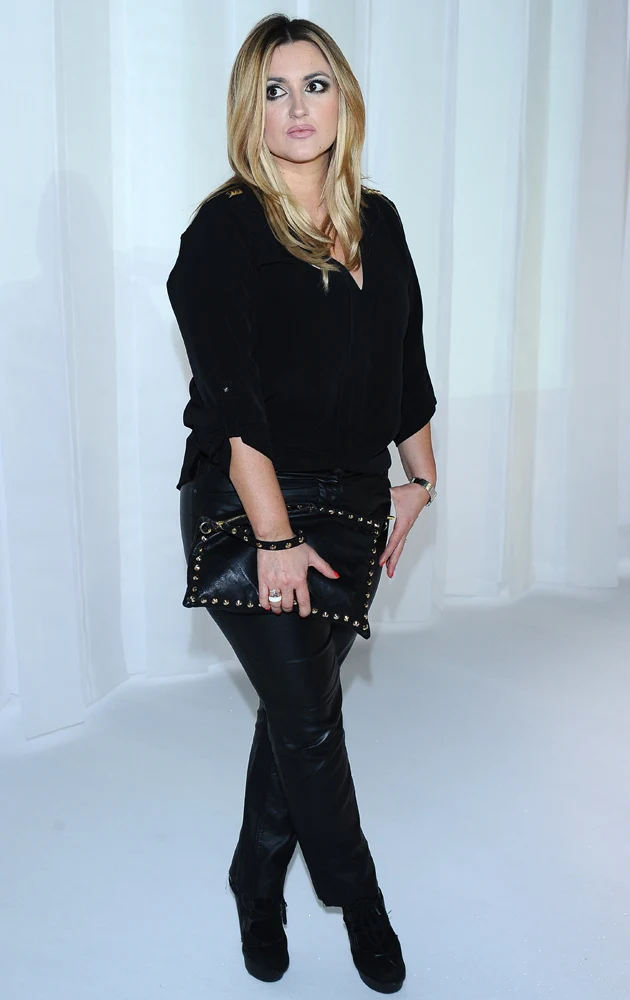 Karolina Szostak na pokazie Przybylskiego Karolina Szostak na pokazie Przybylskiego