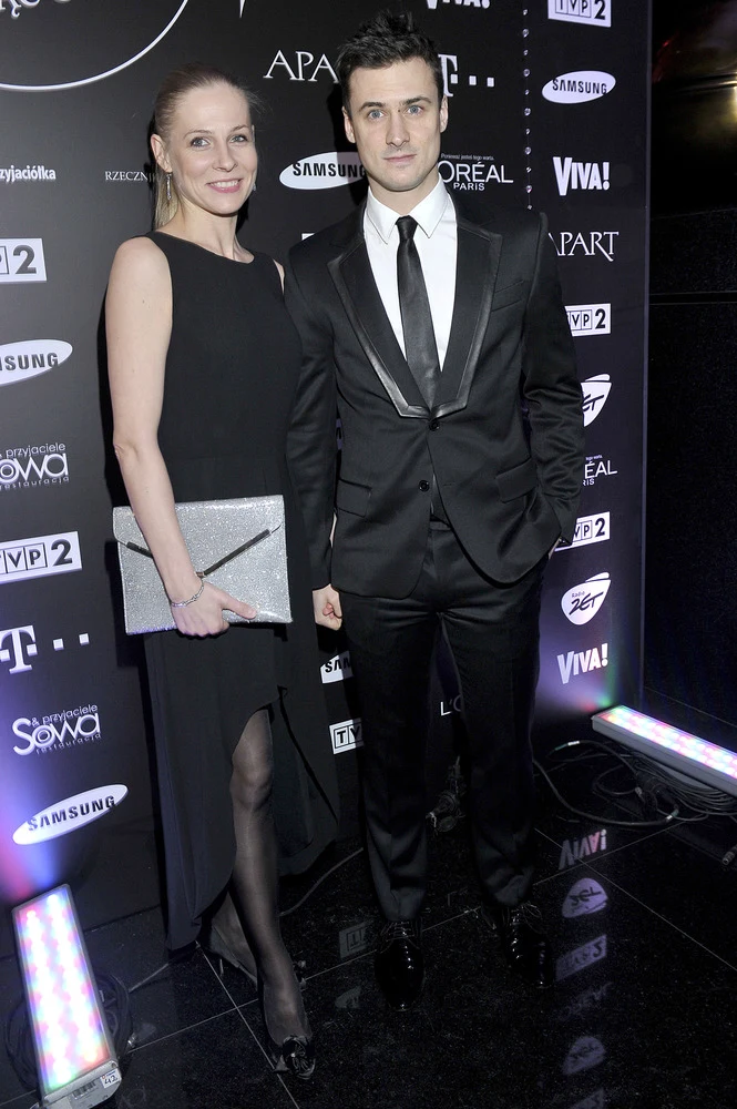 Mateusz Damięcki z partnerką Mateusz Damięcki z partnerką