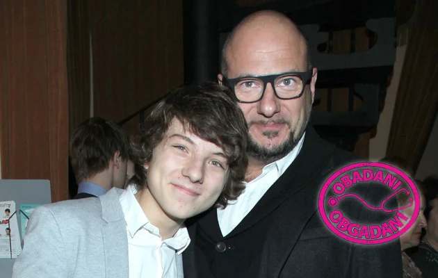 Kuba Gąsowski ze swoim tatą Piotrem Gąsowskim Kuba Gąsowski ze swoim tatą Piotrem Gąsowskim