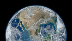 Zdjęcie satelitarne Ziemi
