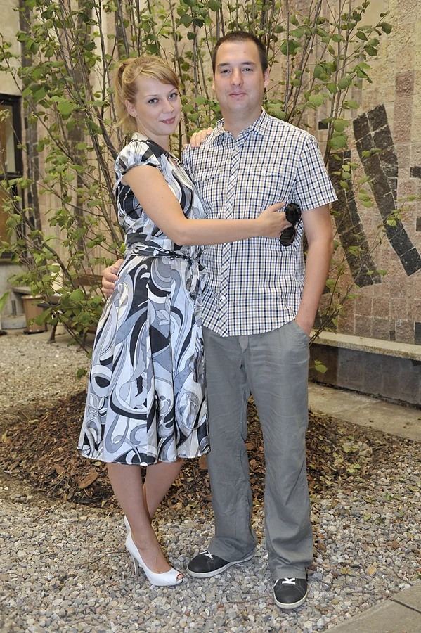 Aneta Skibińska i Jan Kuroń