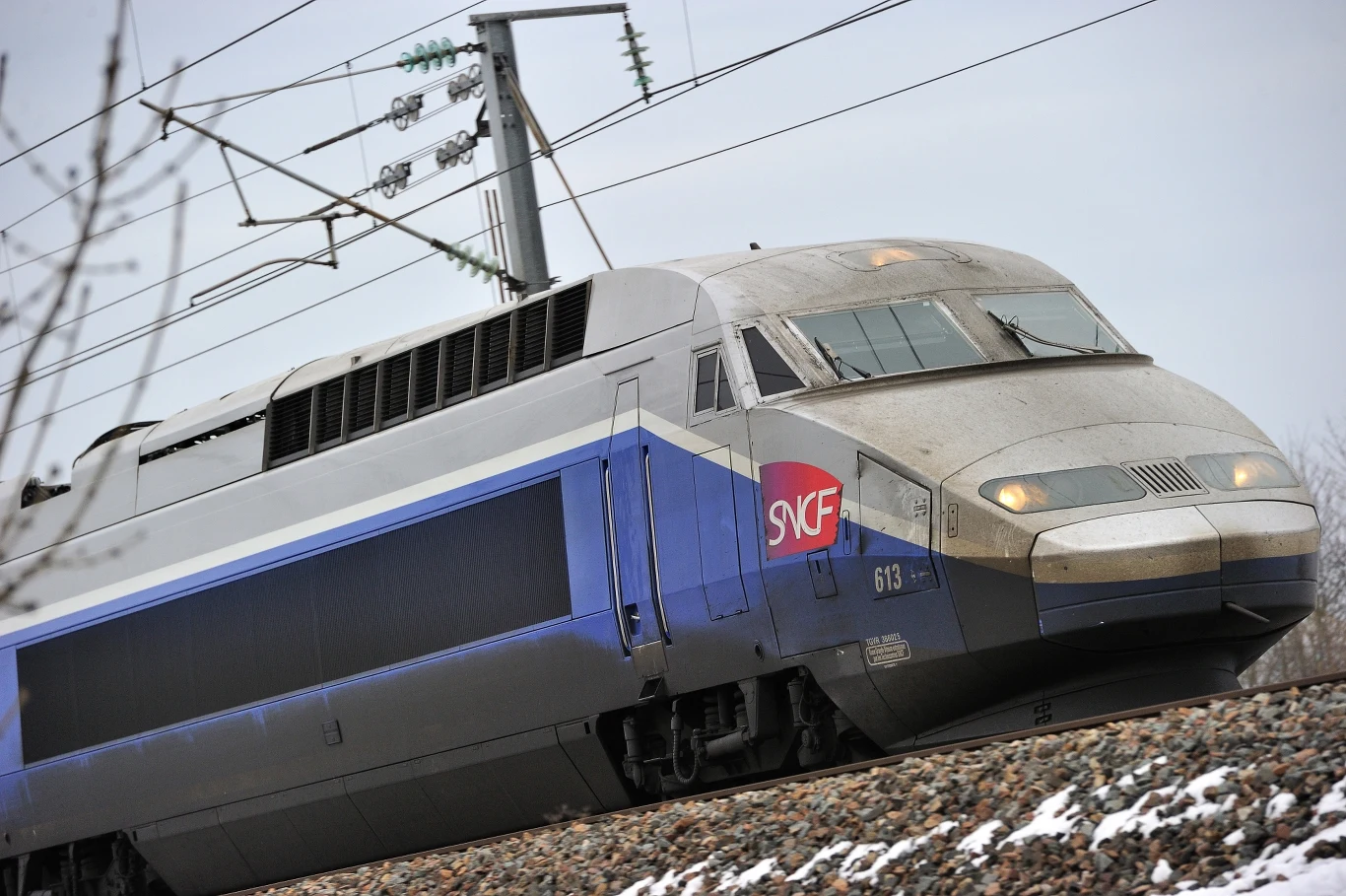 Francuski TGV. Jego prędkość maksymalna to 574,8 km/h