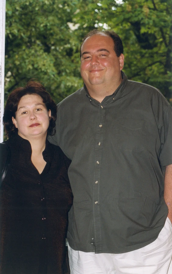 Maciej Kuroń z żoną Joanną