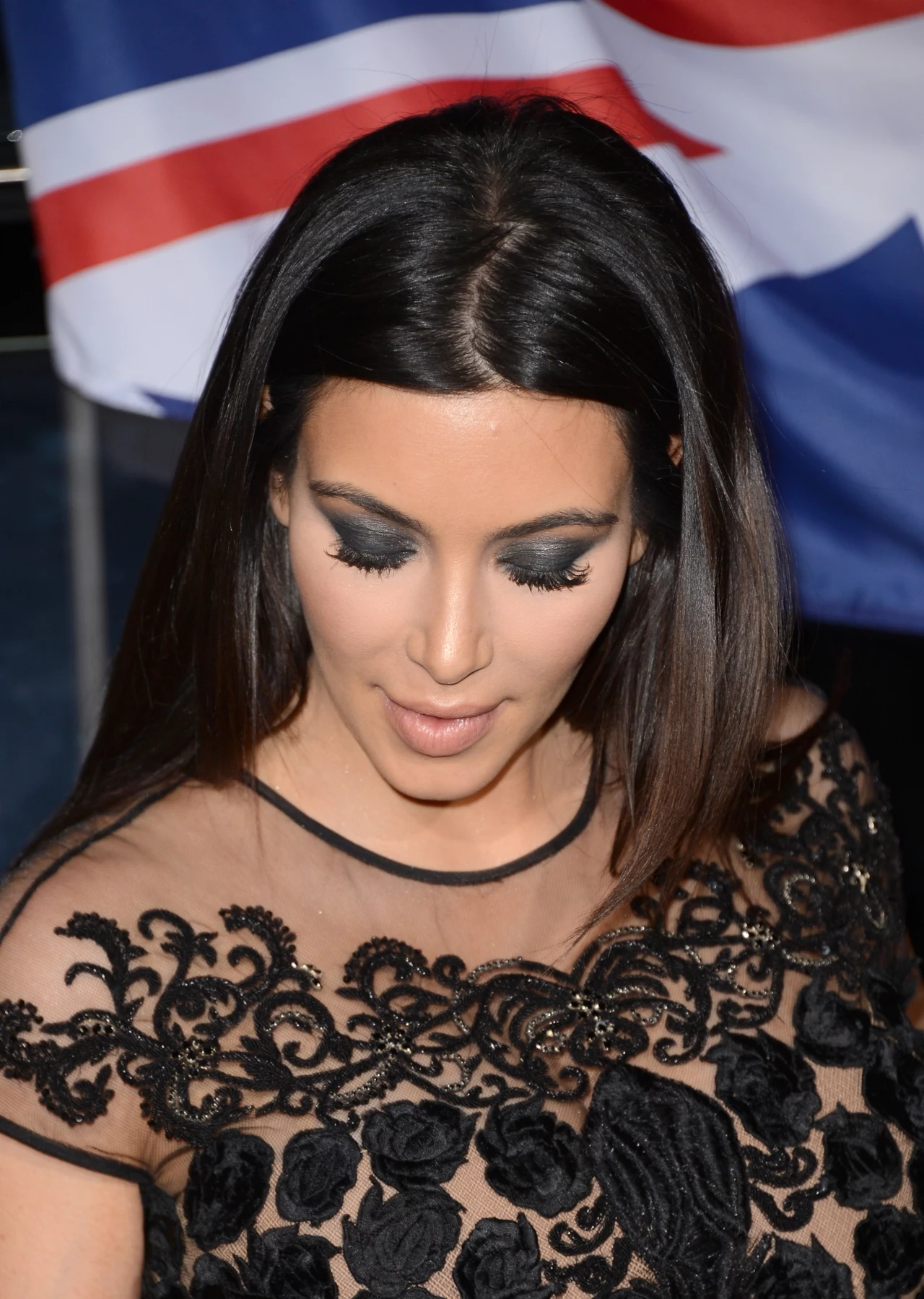 Kim Kardashian podczas otwarcia butiku Topshop Topman Kim Kardashian podczas otwarcia butiku Topshop Topman