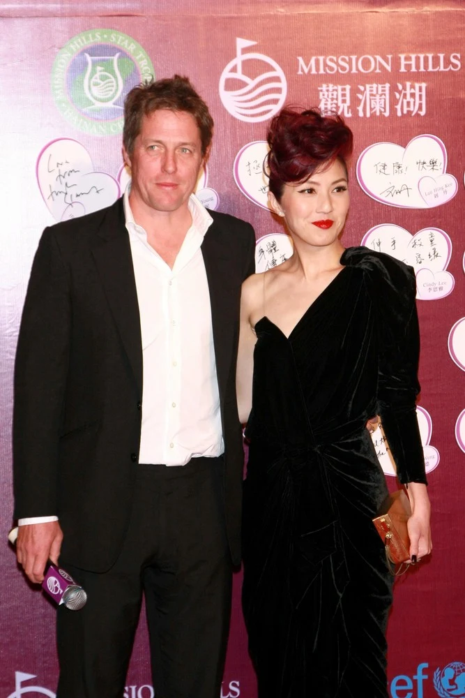Hugh Grant, Tinglan Hong Hugh Grant, Tinglan Hong