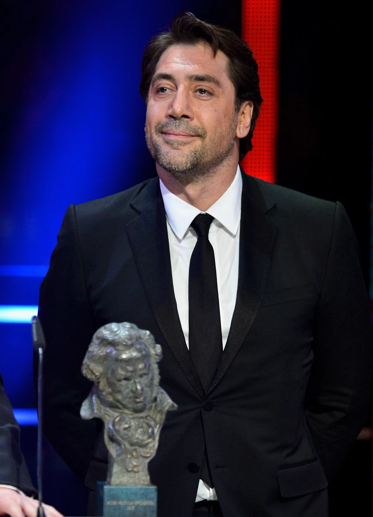Javier Bardem podczas gali w Madrycie Javier Bardem podczas gali w Madrycie