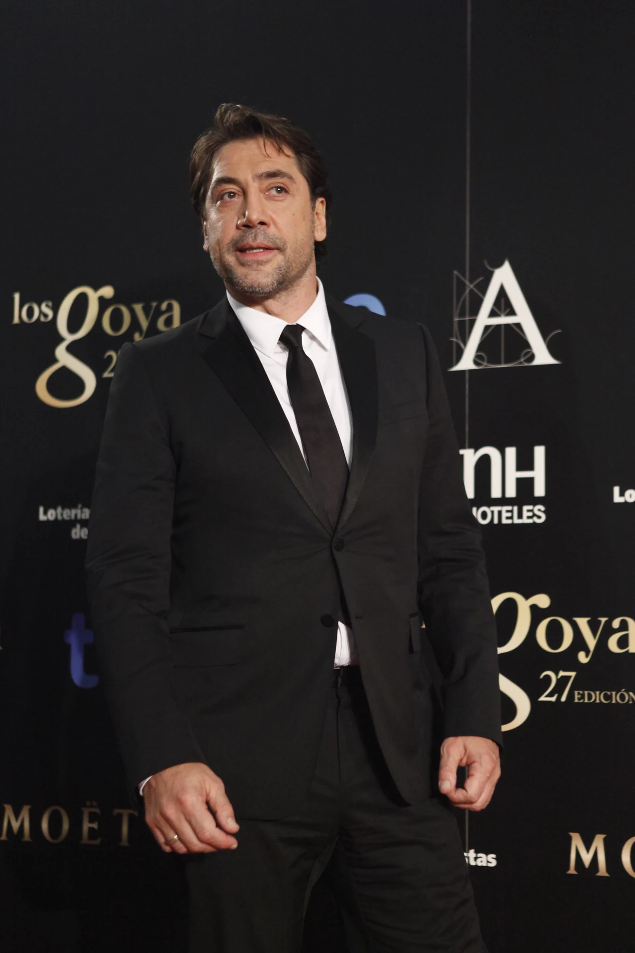Javier Bardem podczas gali w Madrycie Javier Bardem podczas gali w Madrycie