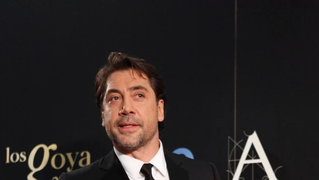 Javier Bardem podczas gali w Madrycie