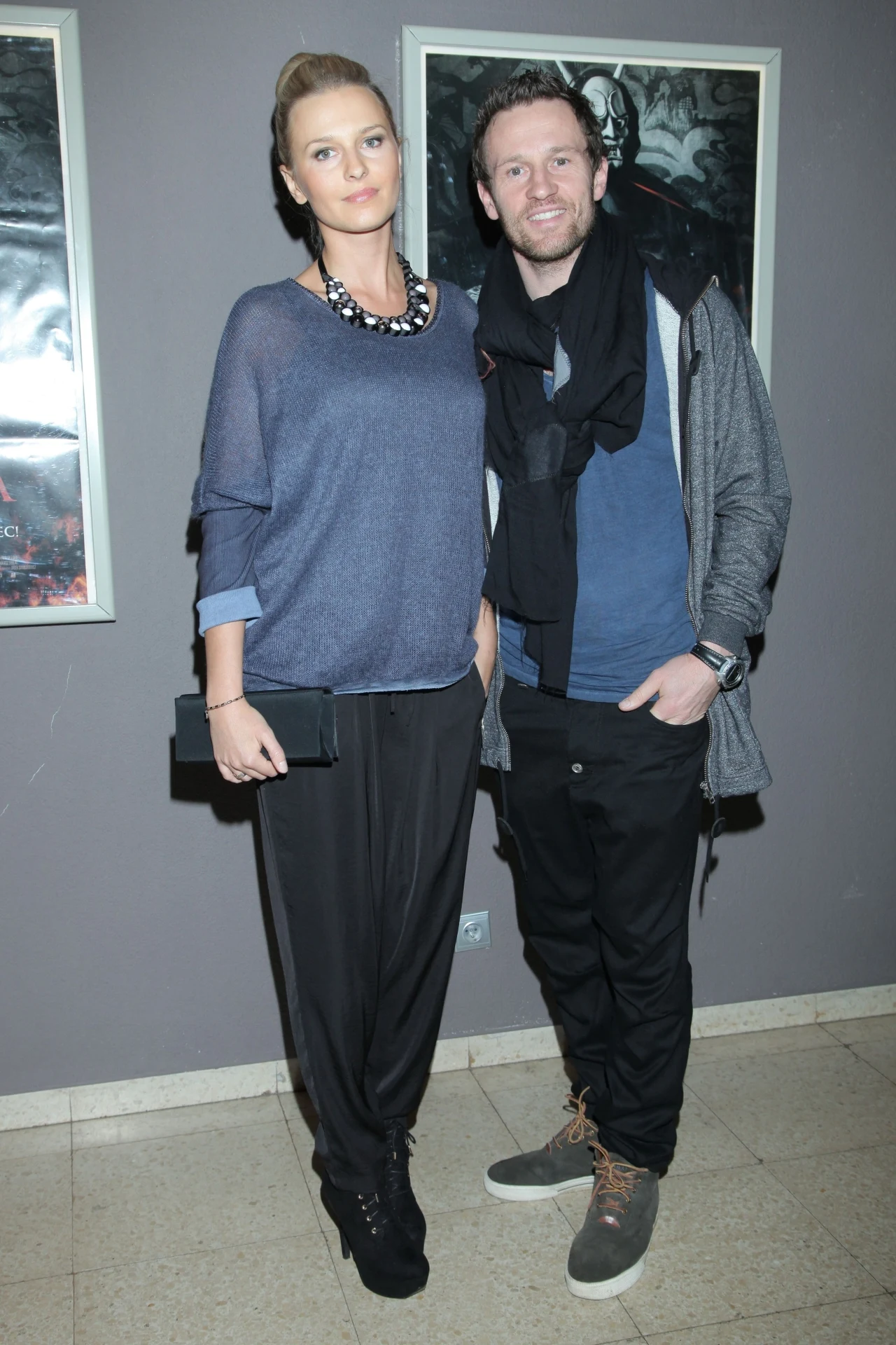 Mariusz Czerkawski z żoną Emilką