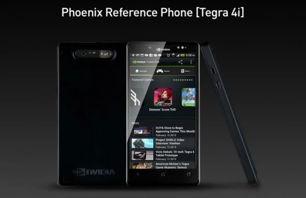 Phoenix - referencyjny smartfon, który wykorzystuje procesor Tegra 4i 