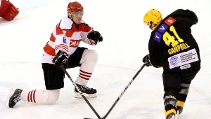 Mecz Comarch/Cracovii z HC GKS Katowice dostarczył sporo emocji