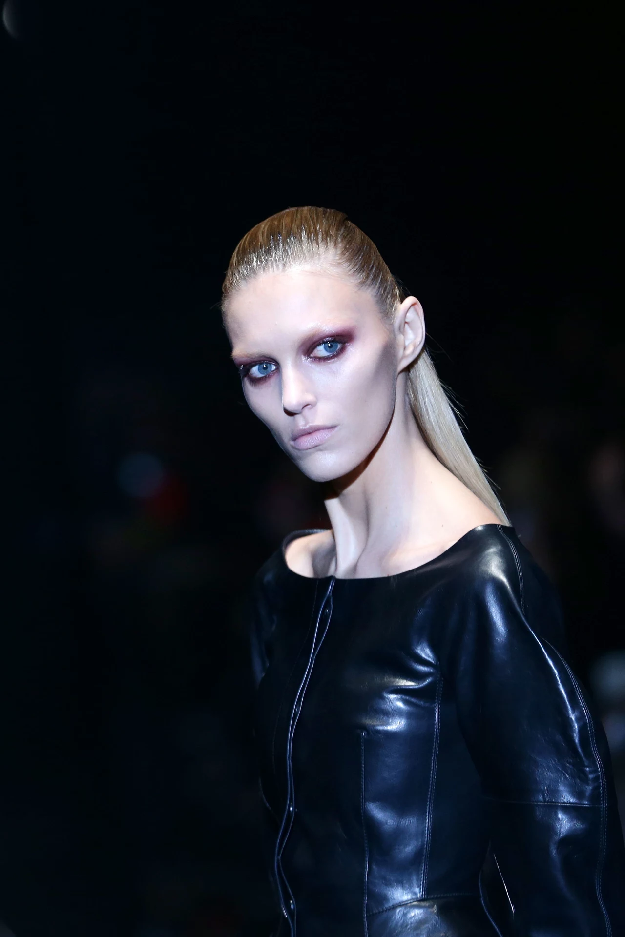 Anja Rubik w pracy Anja Rubik w pracy