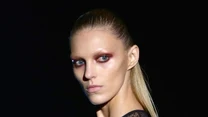 Anja Rubik w pracy