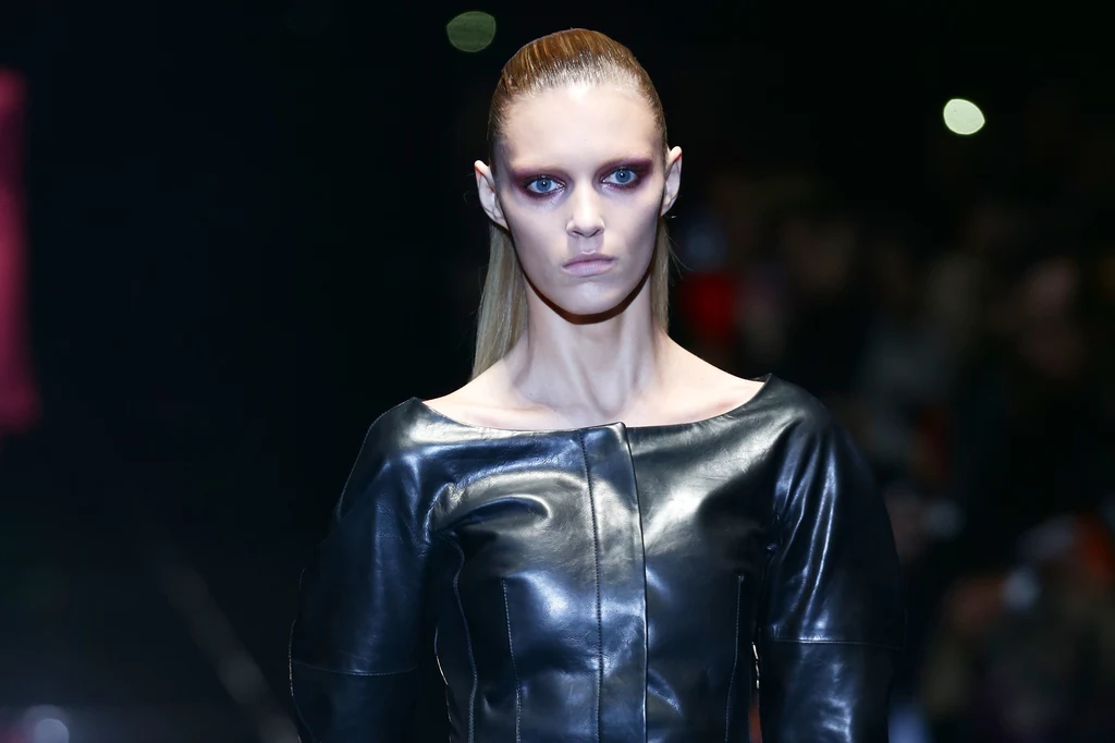Anja Rubik w pracy Anja Rubik w pracy