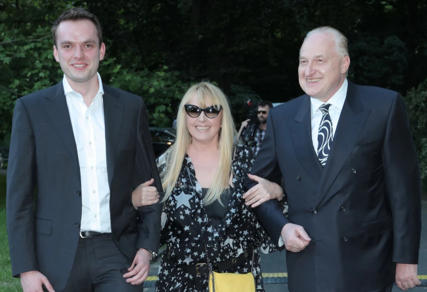 Maryla Rodowicz z synem Jędrkiem Dużyńskim i mężem Andrzejem